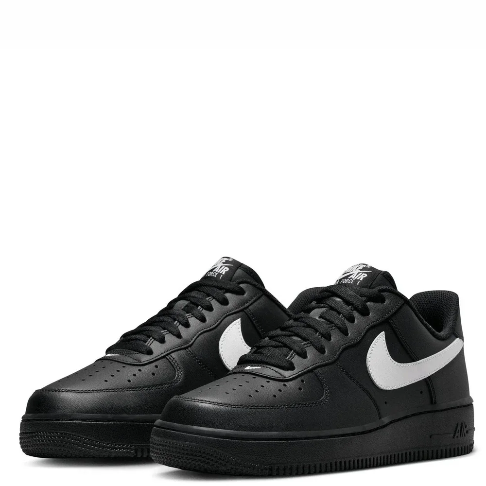Men's Size 11 - Nike Air Force 1 '07 Black/White-Black Shoes FZ0627 010 NEW